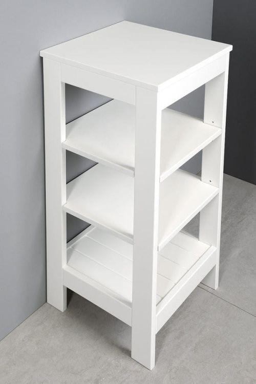 ETIDE regał 36x86x36 cm, biały mat
