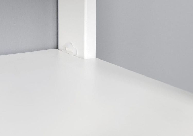 ETIDE regał wysoki 36x152x36 cm, biały mat