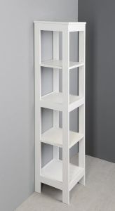 ETIDE regał wysoki 36x152x36 cm, biały mat