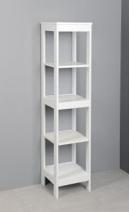 ETIDE regał wysoki 36x152x36 cm, biały mat