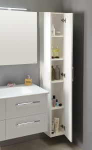 ESPACE szafka 25x172x32cm, 1x drzwi, lewa/prawa, dąb wenecki