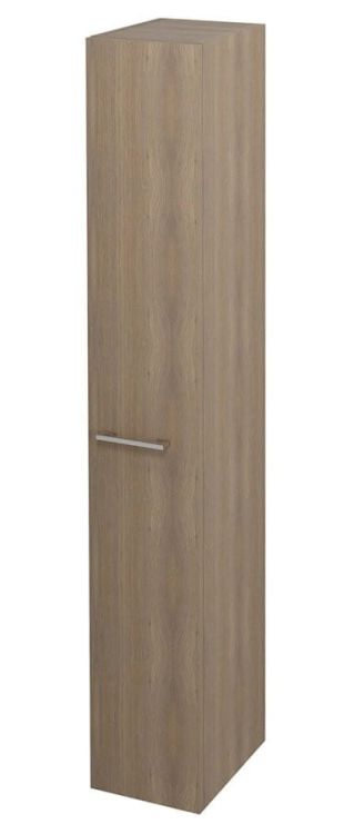 ESPACE szafka 25x172x32cm, 1x drzwi, lewa/prawa, orzech bruno