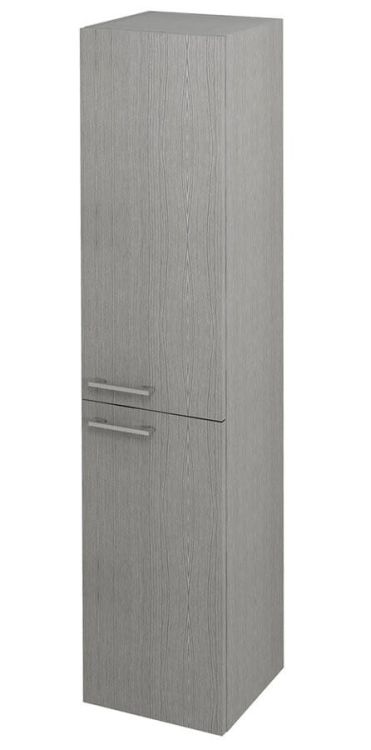 ESPACE szafka 35x172x32cm, 2x drzwi, lewa/prawa, dąb srebrny