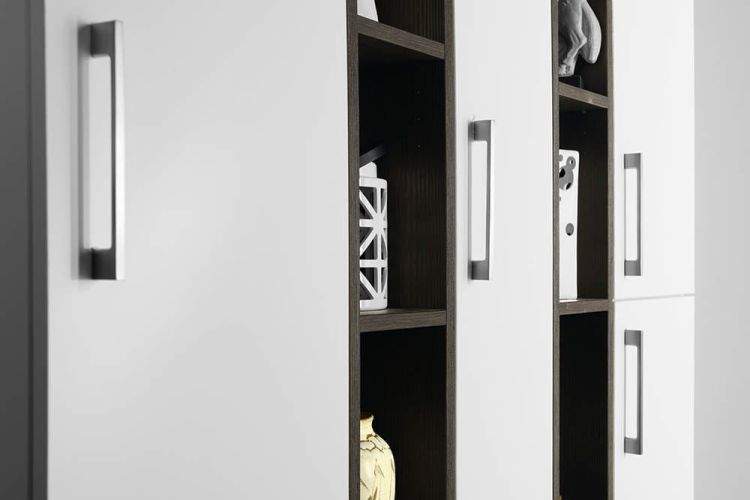 ESPACE szafka 35x172x32cm, 1x drzwi, lewa/prawa, orzech bruno