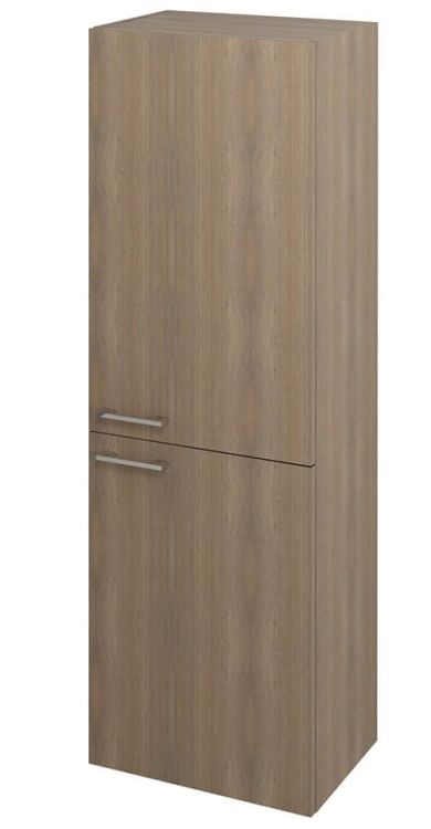 ESPACE szafka 50x172x32cm, 2x drzwi, lewa/prawa, orzech bruno