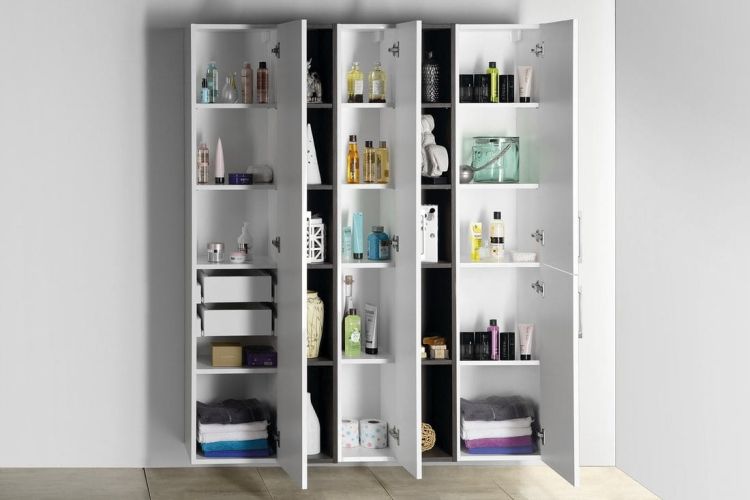 ESPACE regał 20x172x32cm, dąb wenecki