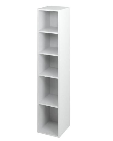 Przejdź do produktu ESPACE słupek wysoki, otwarty z półkami, 30x172x32cm, biały