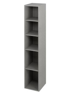ESPACE regał 30x172x32cm, dąb srebrny