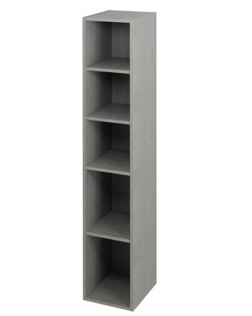 Przejdź do produktu ESPACE słupek wysoki, otwarty z półkami 30x172x32cm, dąb srebrny