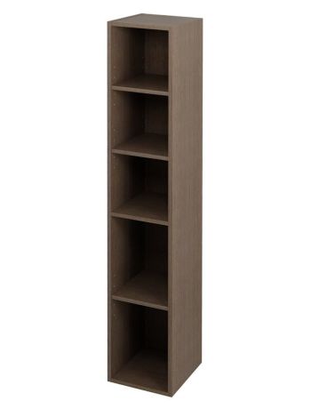 Przejdź do produktu ESPACE słupek wysoki, otwarty z półkami, 30x172x32cm, sosna rustyk