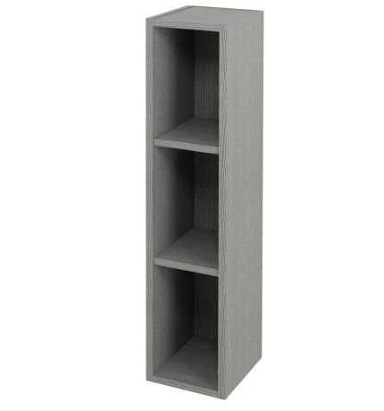 Przejdź do produktu ESPACE szafka otwarta z półkami, 20x94x22cm, dąb srebrny