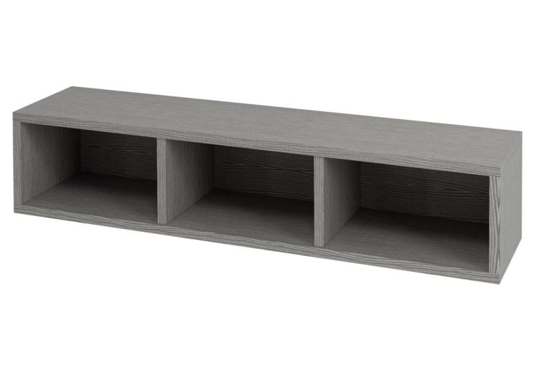 ESPACE regał 20x94x22cm, dąb srebrny