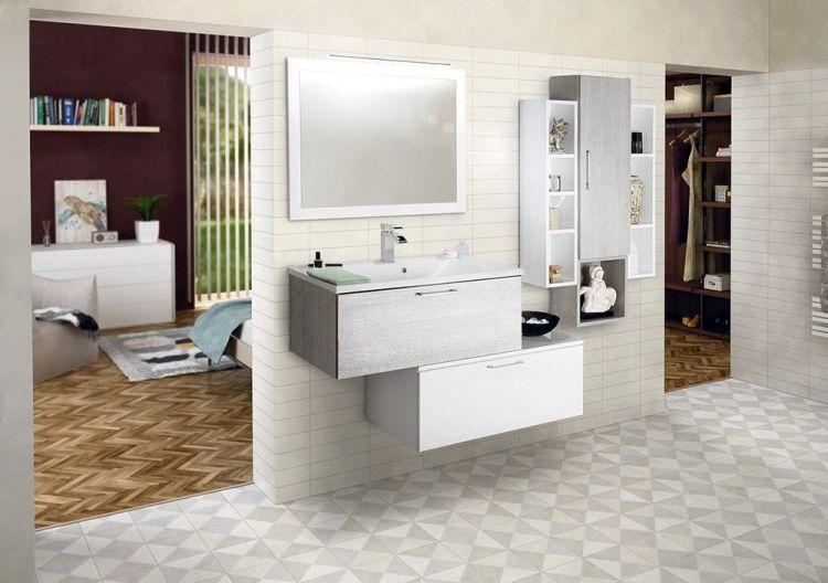 ESPACE regał 20x94x22cm, sosna rustykalna
