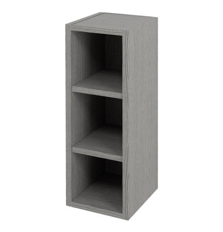 Przejdź do produktu ESPACE szafka otwarta z półkami, 20x60x22cm, dąb srebrny