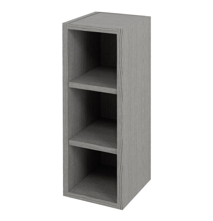 ESPACE regał 20x60x22cm, dąb srebrny