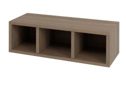 ESPACE regał 20x60x22cm, orzech bruno