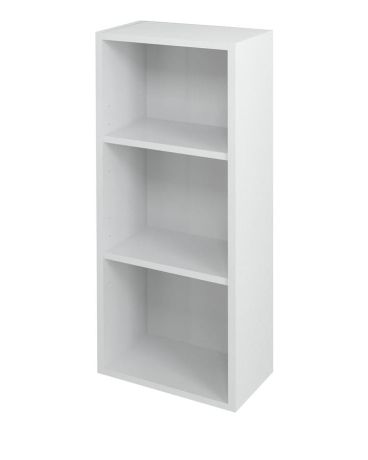 Przejdź do produktu ESPACE szafka otwarta z półkami, 35x94x22cm, biały