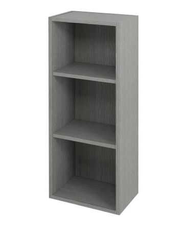 Przejdź do produktu ESPACE szafka otwarta z półkami, 35x94x22cm, dąb srebrny