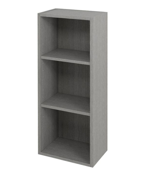 ESPACE regał 35x94x22cm, dąb srebrny