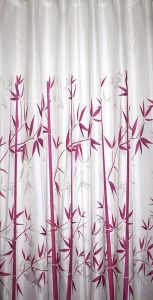 Zasłonka 180x200cm, 100% polyester, trzcina