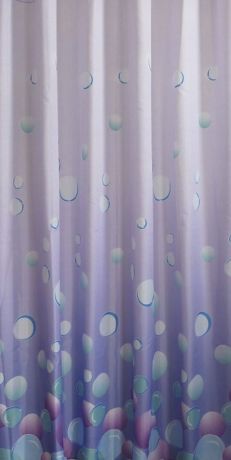 Przejdź do produktu Zasłonka 180x200cm, 100% polyester, jasny fiolet