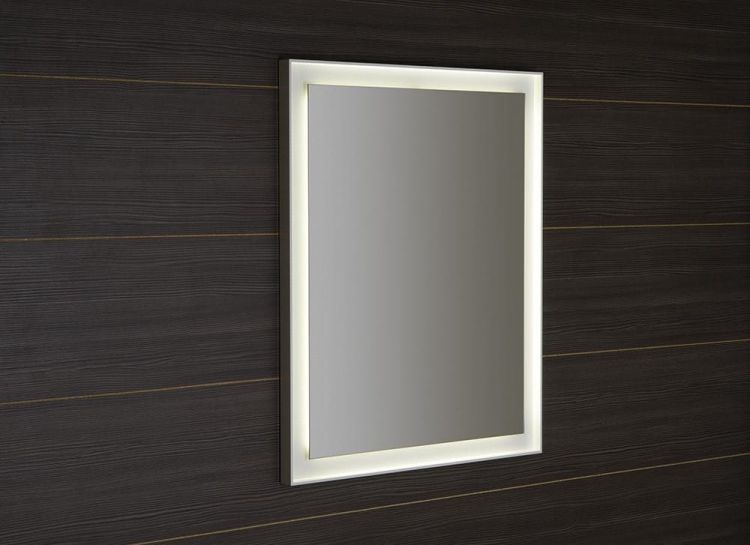 FLUT Lustro z podświetleniem LED 900x700mm, białe