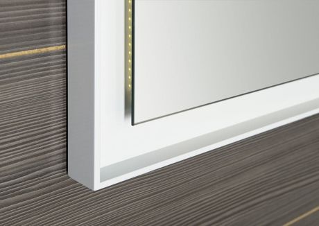 Przejdź do produktu FLUT Lustro z podświetleniem LED 100x70cm, białe