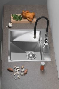 SILI bateria kuchenna z elastycznym ramieniem, czarny/chrom