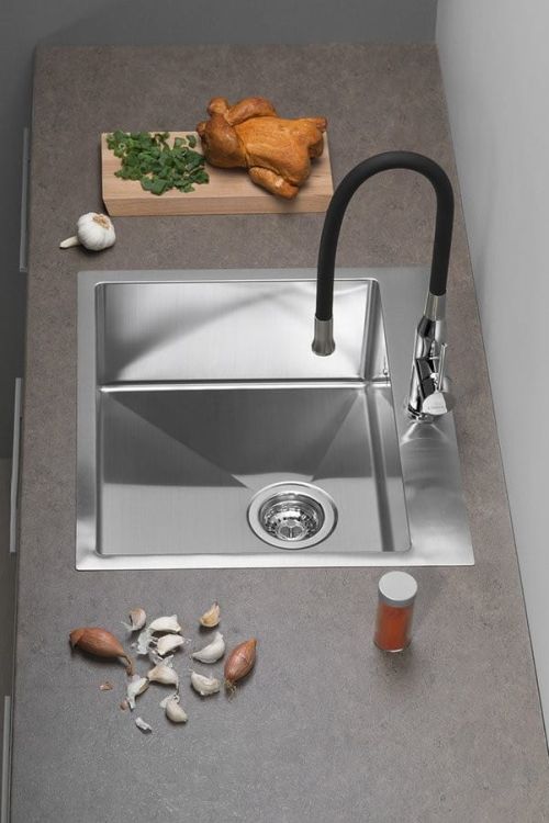 SILI bateria kuchenna z elastycznym ramieniem, czarny/chrom