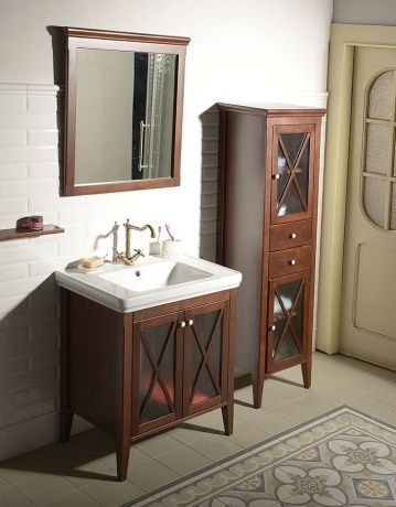 Przejdź do produktu Zestaw CROSS 75, szafka umywalkowa, buk