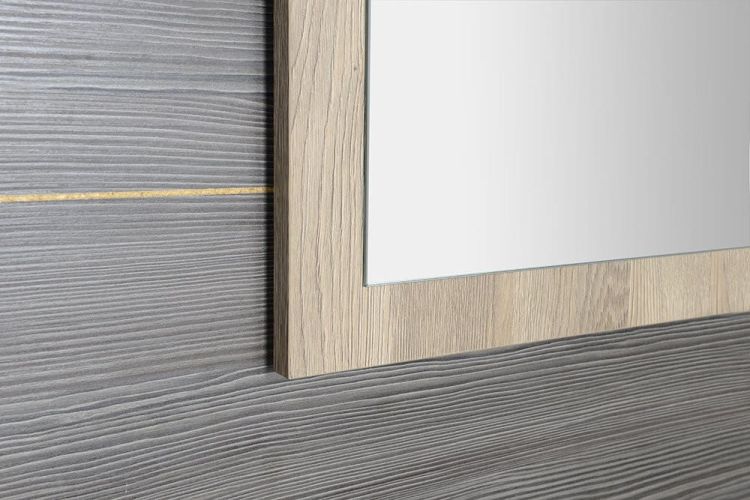 AMIA Lustro w ramie 600x800x28mm, dąb Texas
