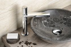 KAISA bateria umywalkowa bez odpływu, wysoka,  174 mm, chrom