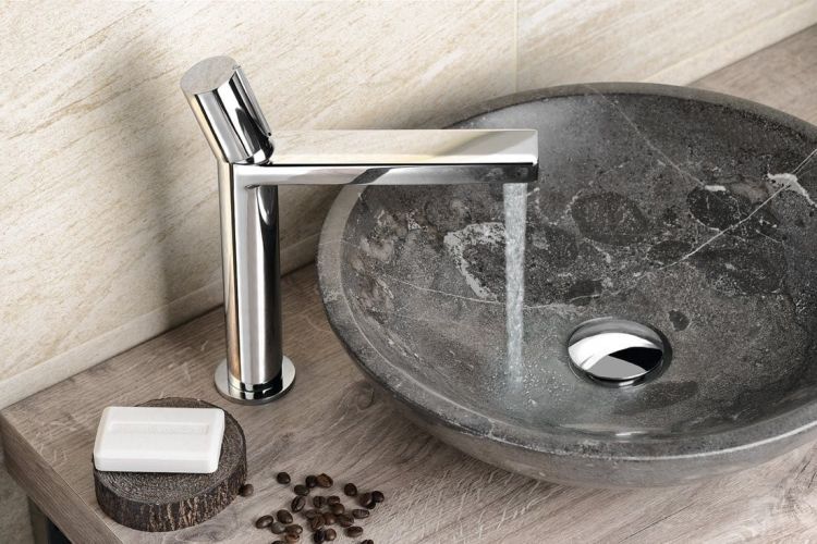 KAISA bateria umywalkowa bez odpływu, wysoka,  174 mm, chrom