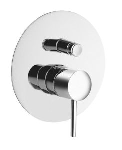 RHAPSODY bateria prysznicowa podtynkowa, 2-funkcje, chrom