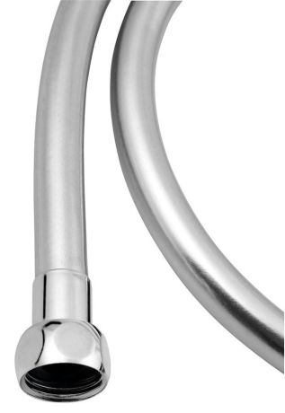Przejdź do produktu SOFTFLEX wąż prysznicowy plastikowy, 100cm, metaliczny srebrny/chrom