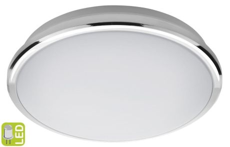 Przejdź do produktu SILVER lampa sufitowa LED,  ø 28cm, 10W, 230V, zimny biały, chrom
