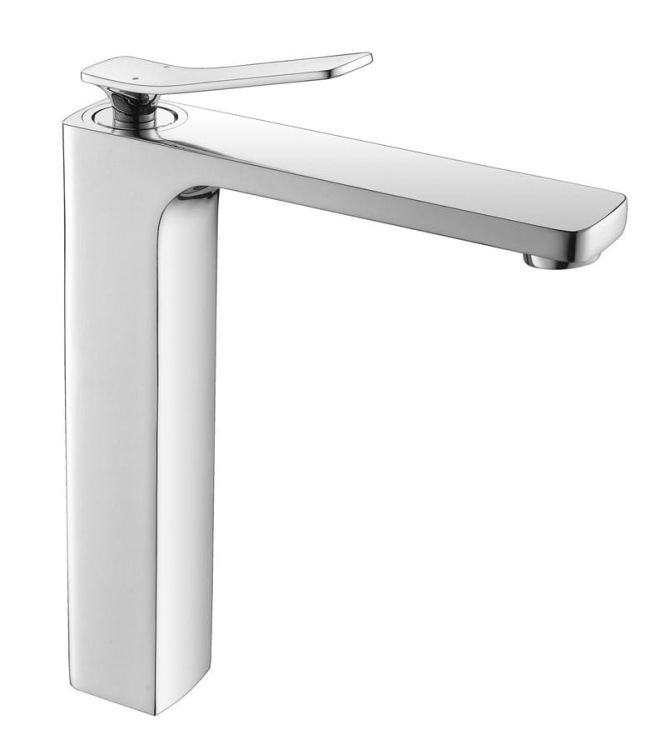 JUMPER bateria umywalkowa wysoka bez odpływu, chrom