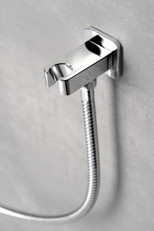 Przejdź do produktu Przyłącze kątowe z uchwytem prysznica, chrom