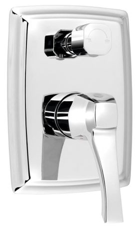 Przejdź do produktu DREAMART bateria prysznicowa podtynkowa, 2 wyjścia, chrom