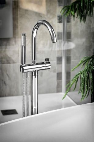 Przejdź do produktu Bateria wannowa wolnostojąca, chrom