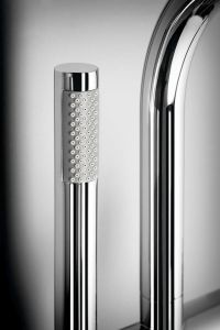 RHAPSODY bateria wannowa wolnostojąca, wysokość 1170 mm, chrom