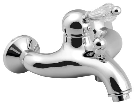 Przejdź do produktu KIRKÉ CRYSTAL bateria wannowa scienna, uchwyt kryształ, chrom