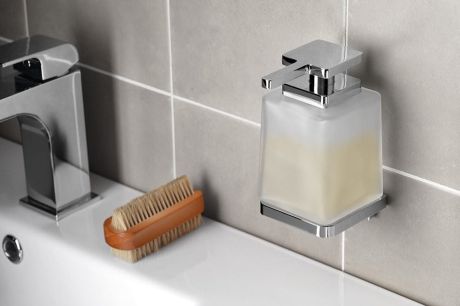 Przejdź do produktu OLYMP Dozownik mydła, chrom