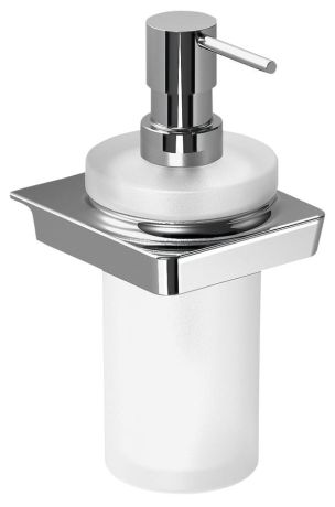 Przejdź do produktu ZEN dozownik do mydła 250ml, szkło mleczne, chrom