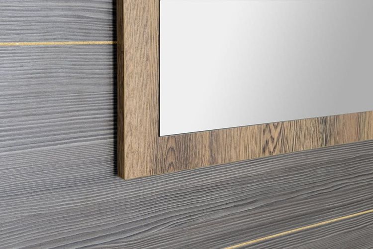 AMIA Lustro w ramie 600x800x28mm, dąb Collingwood
