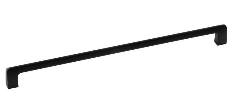 Uchwyt meblowy, rozstaw 320mm, kolor matowy czarny