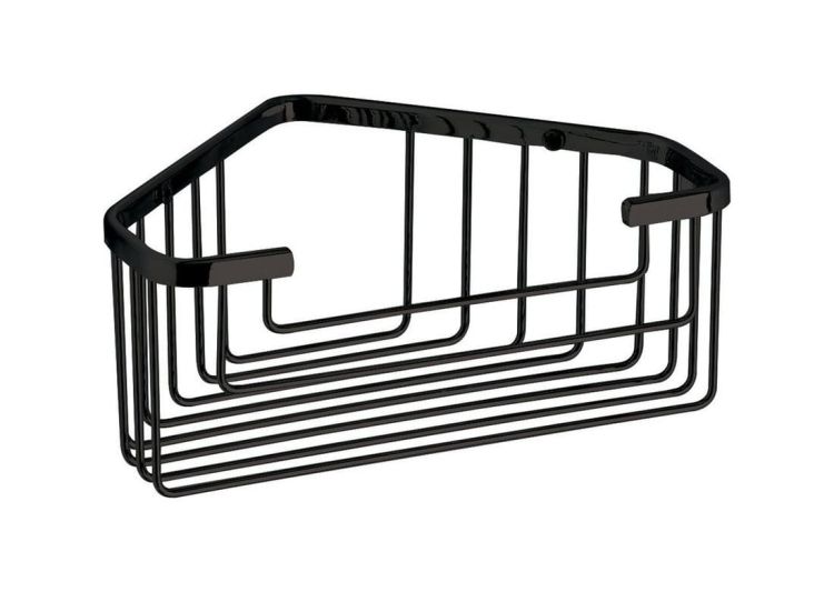 SMART półka narożna, 200x80x151mm, czarny mat