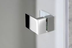 FORTIS LINE drzwi prysznicowe wnękowe 1500mm, szkło czyste, prawe