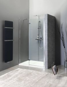 FORTIS LINE drzwi prysznicowe do wnęki 900 mm, szkło czyste, prawe