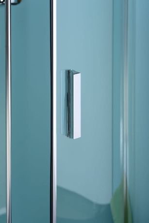 Przejdź do produktu ZOOM drzwi prysznicowe dwuskrzydłowe 800mm, szkło czyste